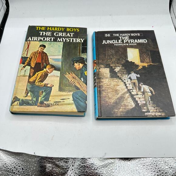 X6 Vintage Hardy Boys Mystery Hardbacks - Picture 7 of 12